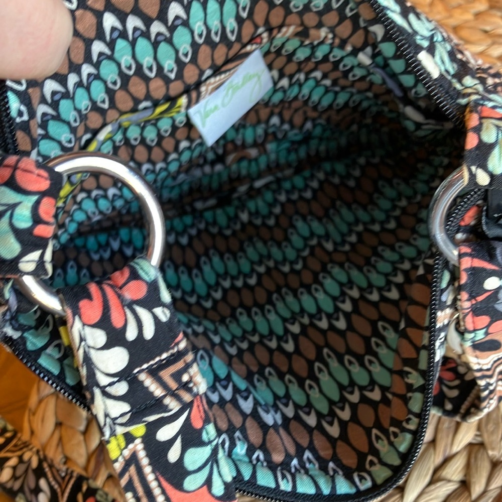 Vera Bradley Colorful Crossbody Bag with Intricate Patterns - Picture 4 of 9